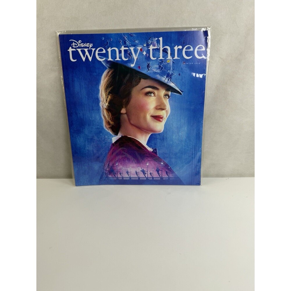 NEW SEALED Disney Twenty-Three Magazine D23 Winter 2018 Mary Poppins Emily Blunt